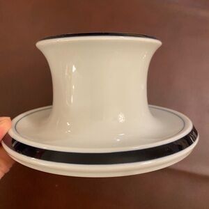 Mat4 Dansk | Accents | Dansk International Designs Candle Holder With Blue ...